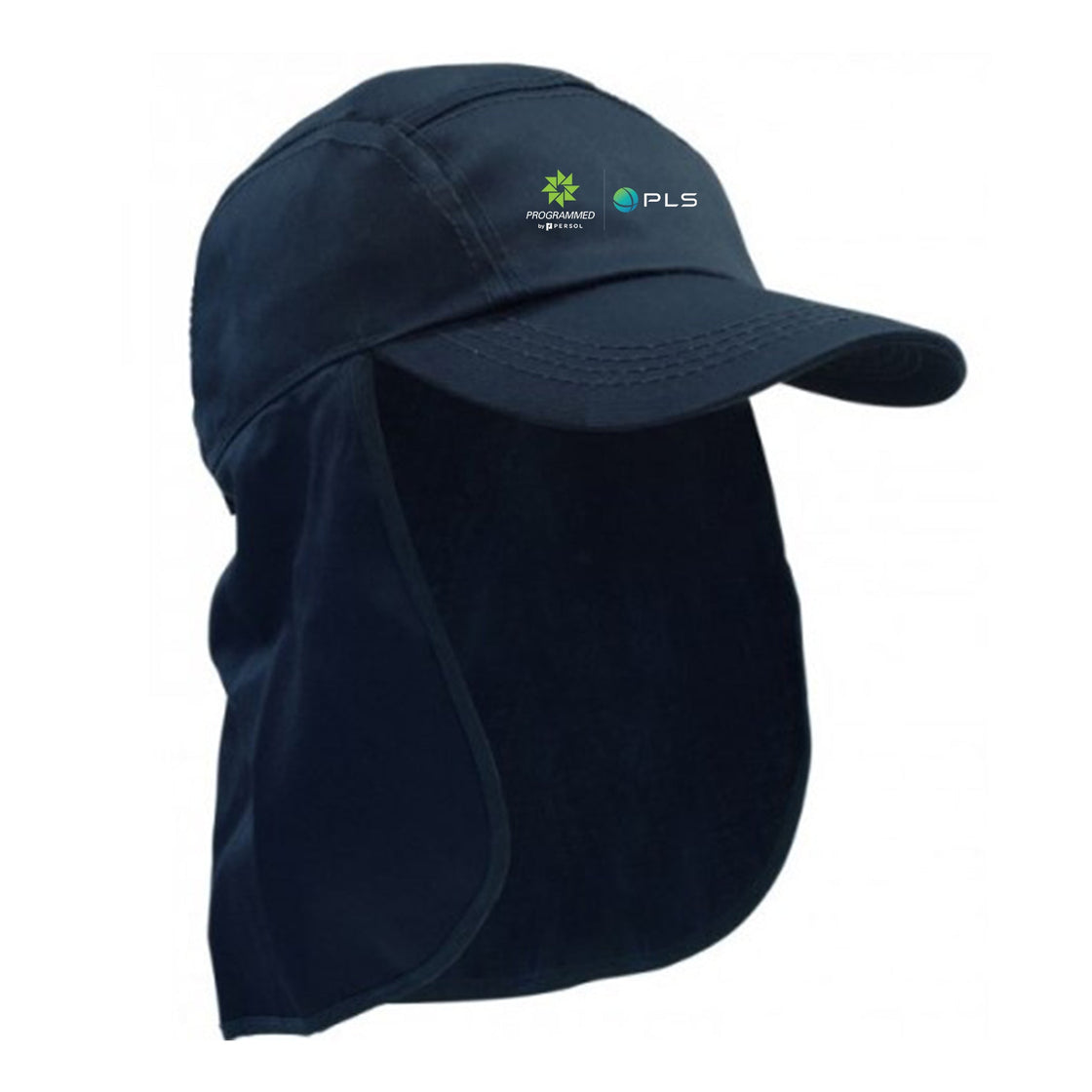 POLY COTTON LEGIONNAIRE CAP - NAVY