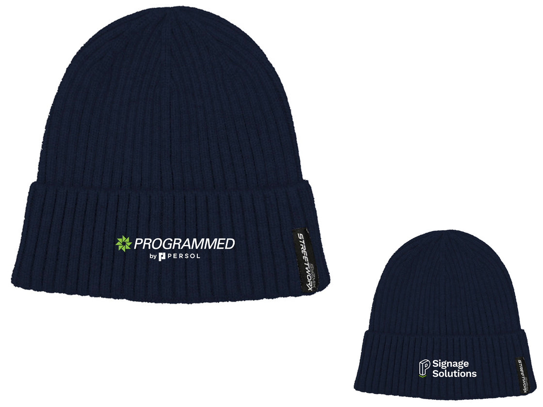 BRUSHED HEAVY COTTON - NAVY
