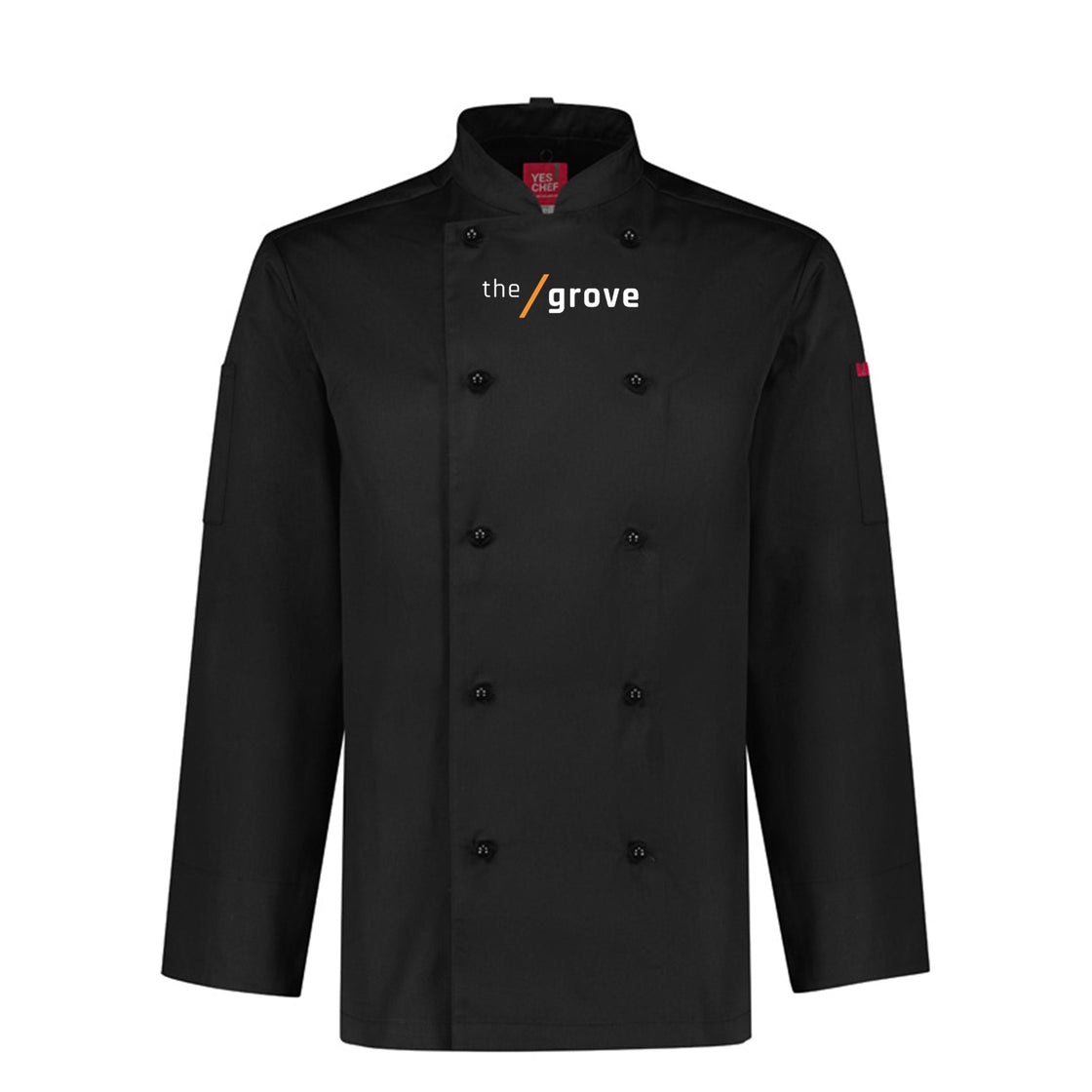 AL DENTE MENS CHEF JACKET - BLACK