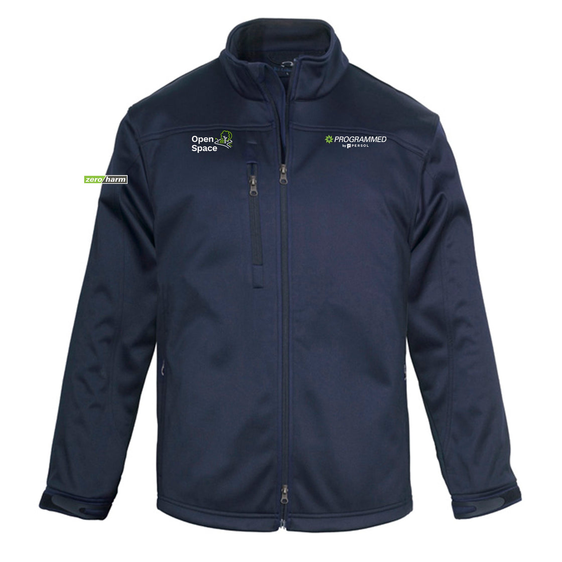 MENS SOFTSHELL JACKET - NAVY