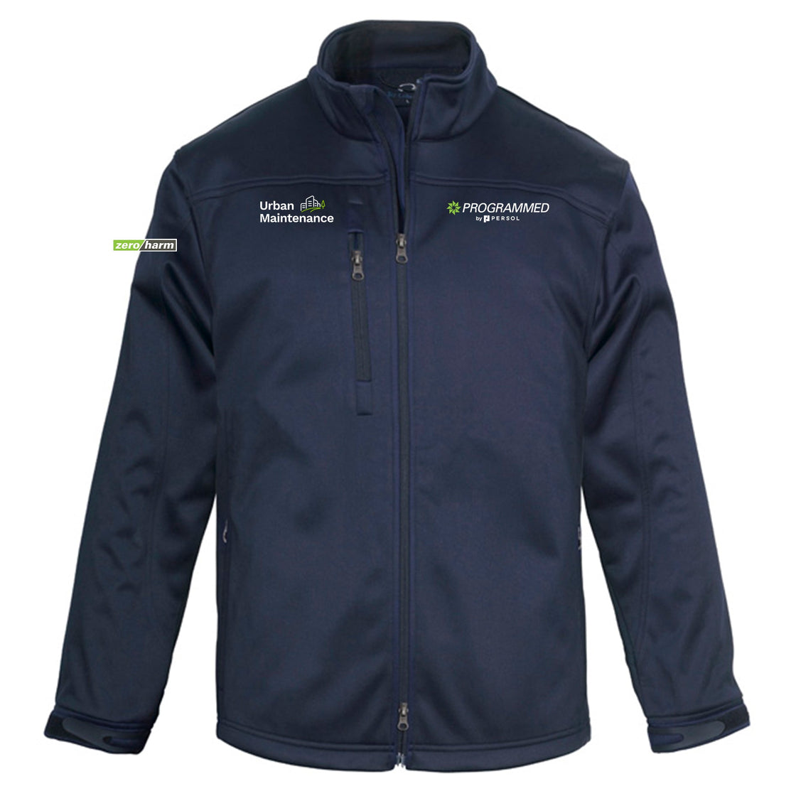 MENS SOFTSHELL JACKET - NAVY