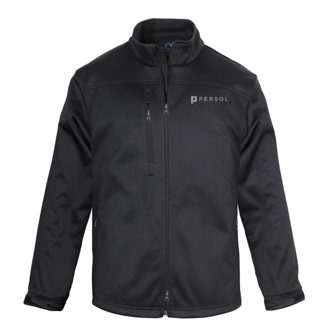 MENS SOFTSHELL JACKET - BLACK