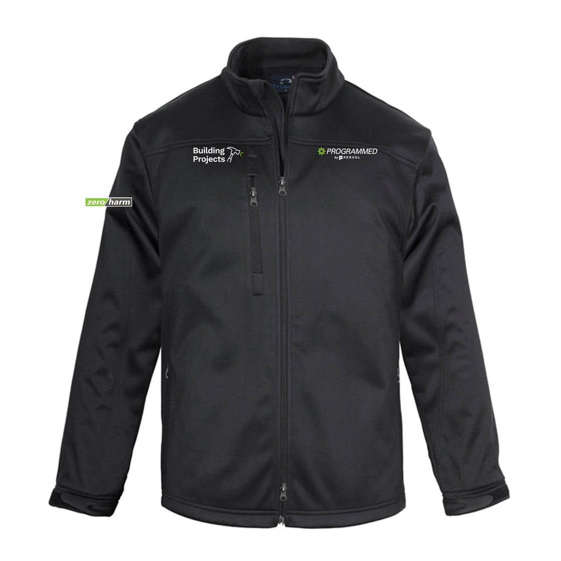 MENS SOFTSHELL JACKET - BLACK