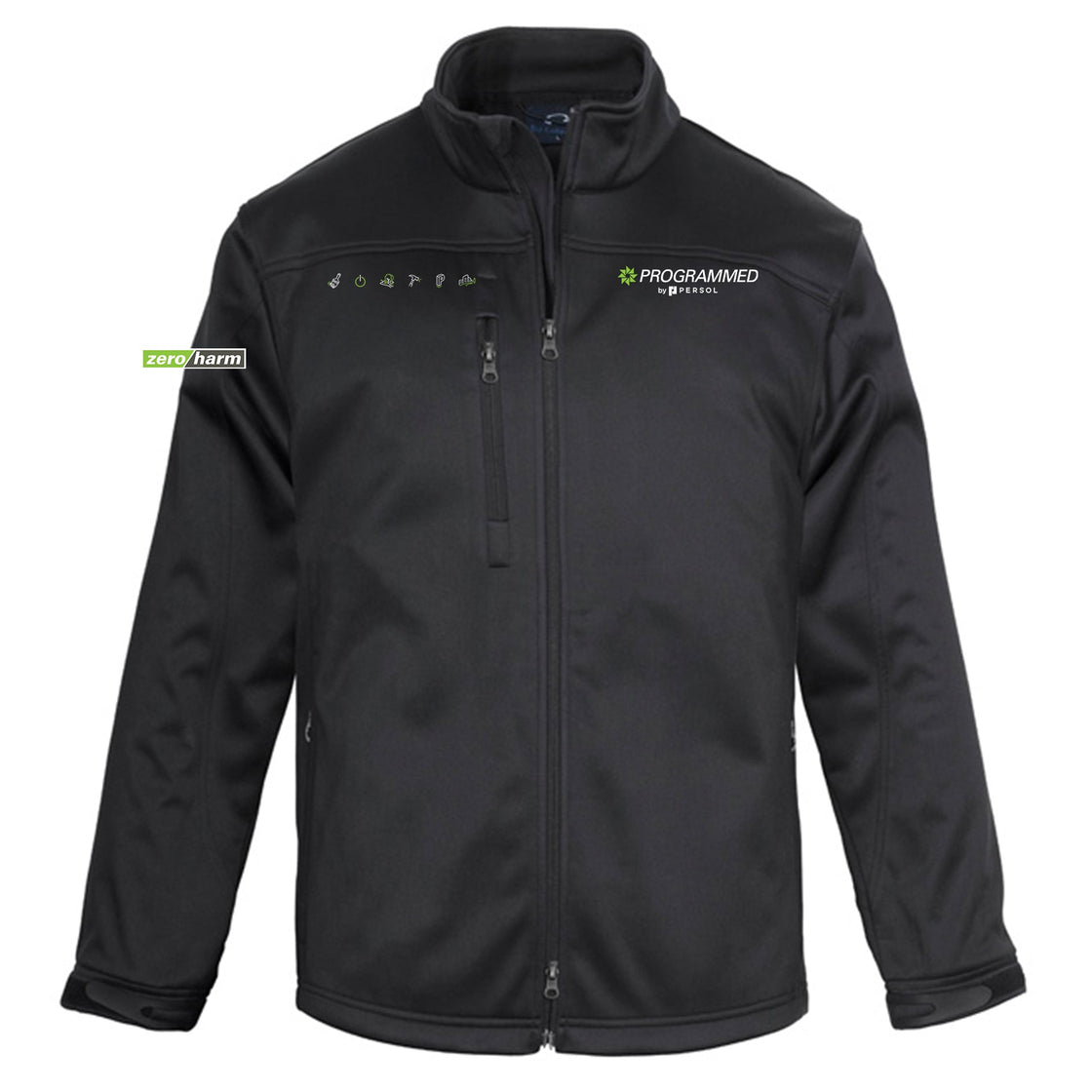 MENS SOFTSHELL JACKET - BLACK