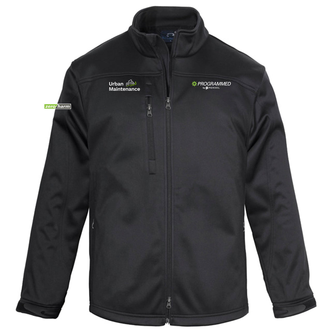 MENS SOFTSHELL JACKET - BLACK