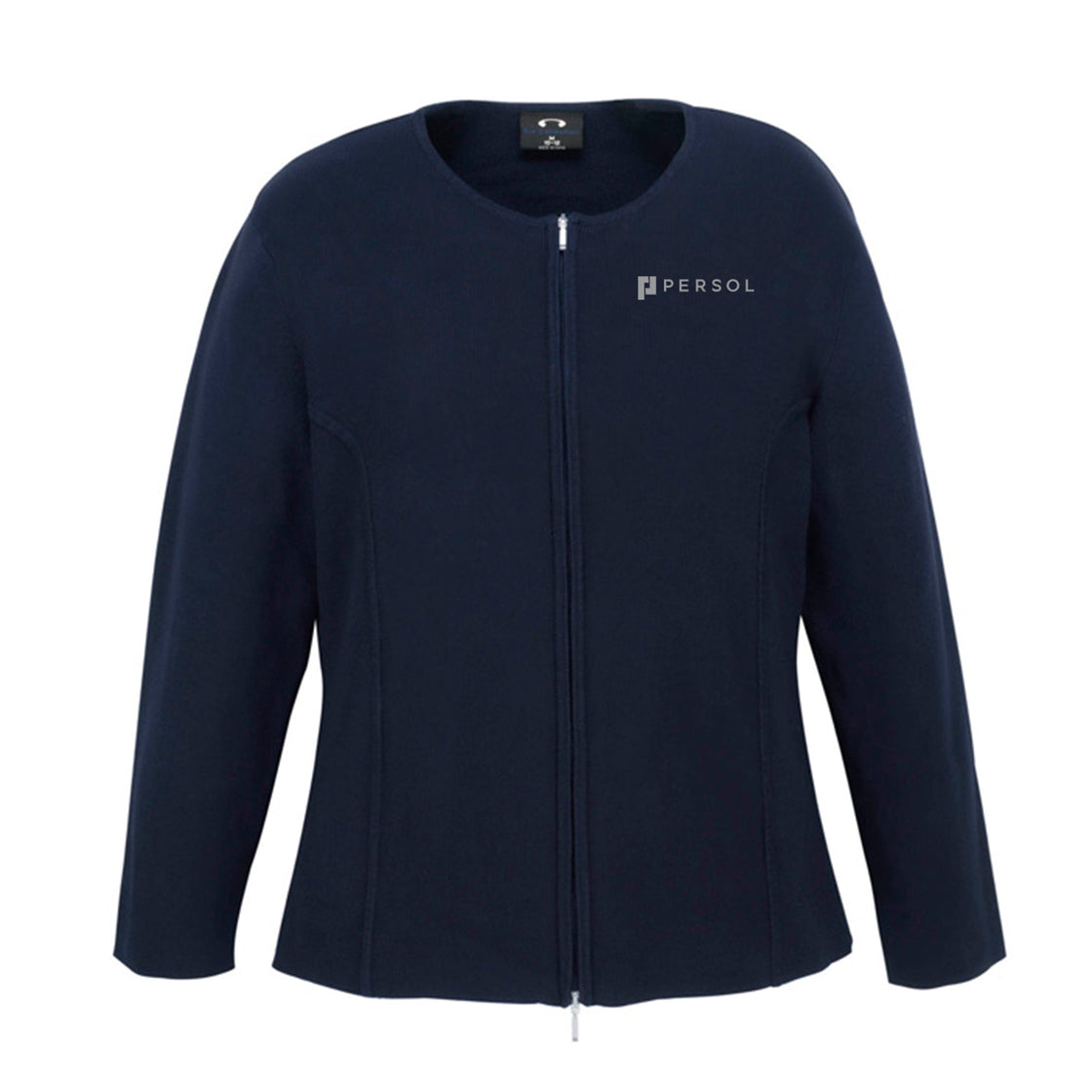 WOMENS 2-WAY ZIP CARDIGAN - NAVY