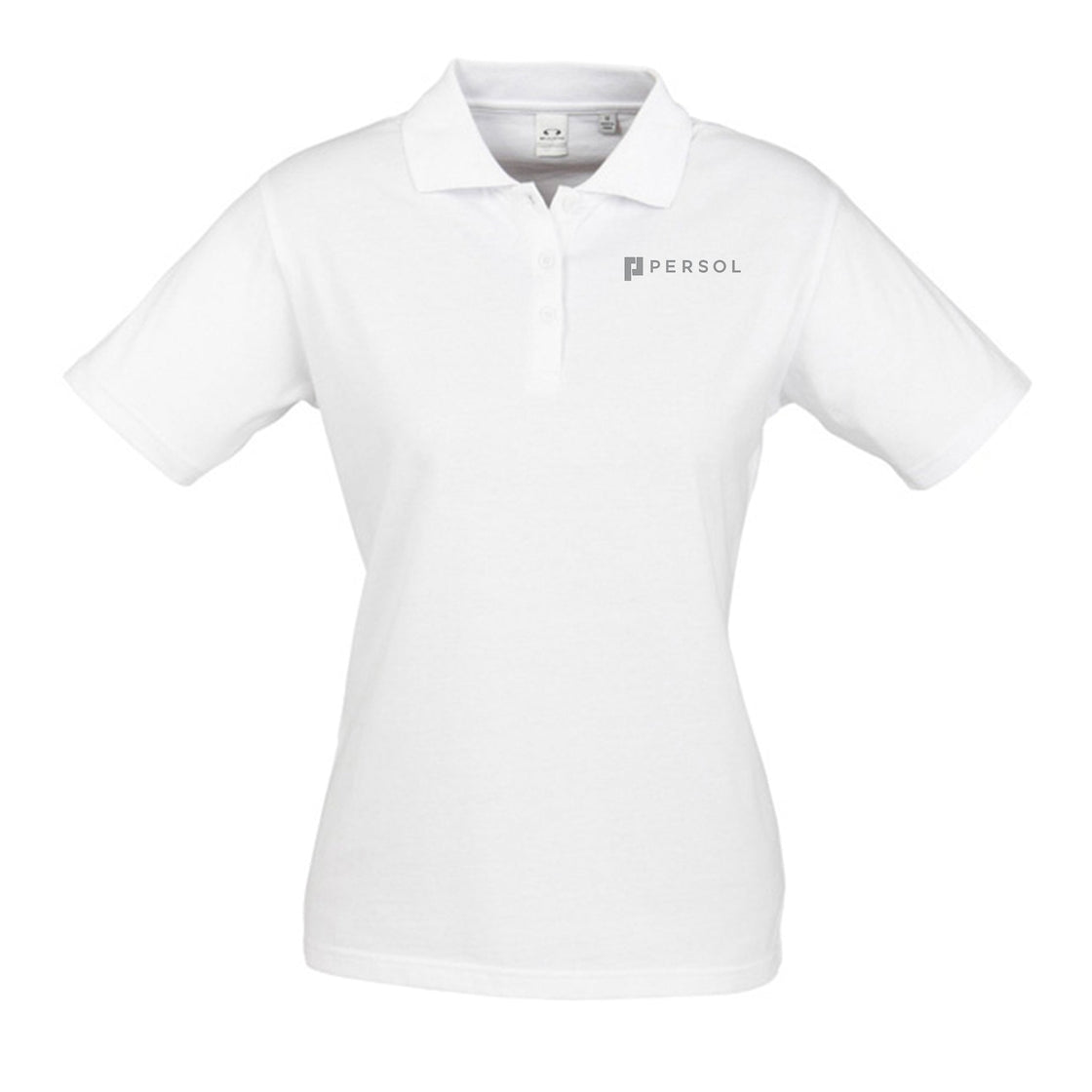 LADIES ICE SHORT SLEEVE POLO - WHITE