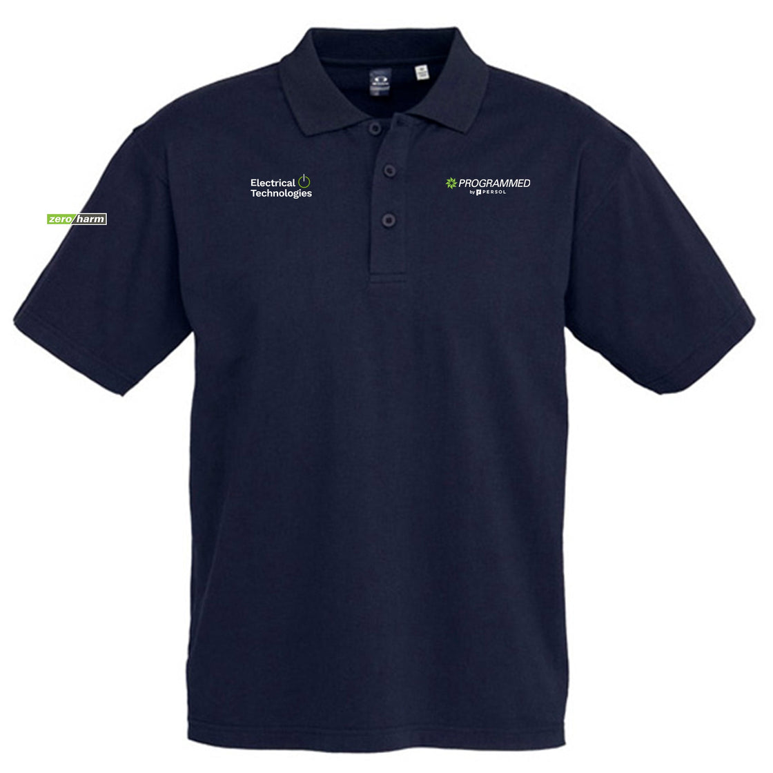 MENS ICE SHORT SLEEVE POLO - NAVY