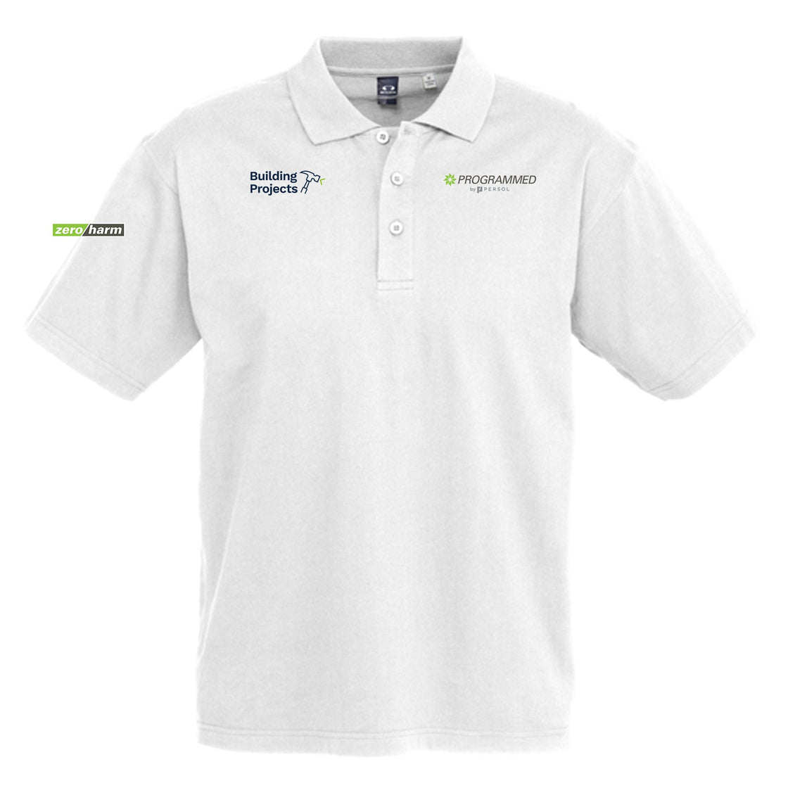 MENS ICE POLO - WHITE