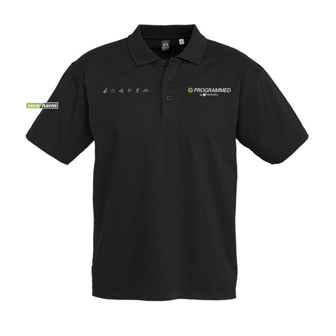 MENS ICE POLO - BLACK