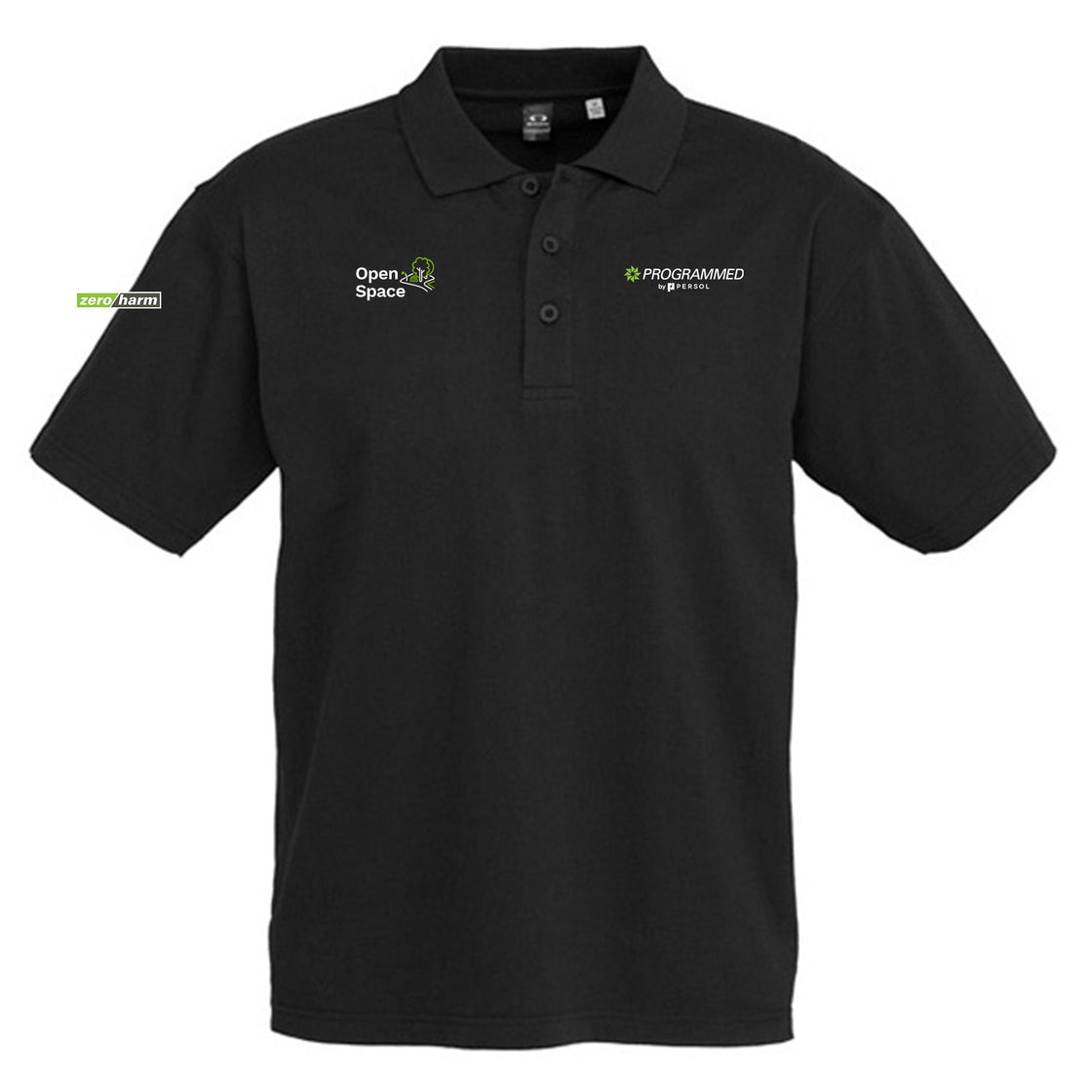 MENS ICE POLO - BLACK