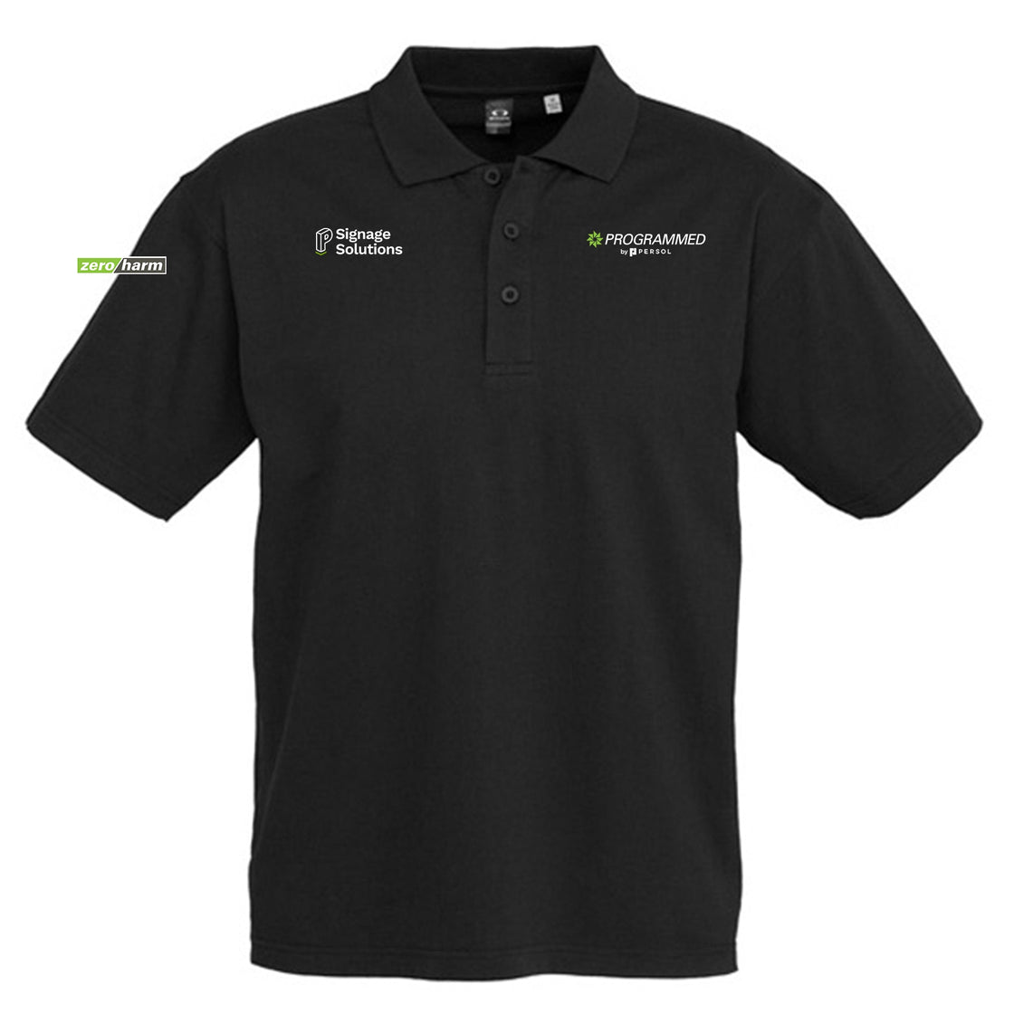 MENS ICE POLO - BLACK