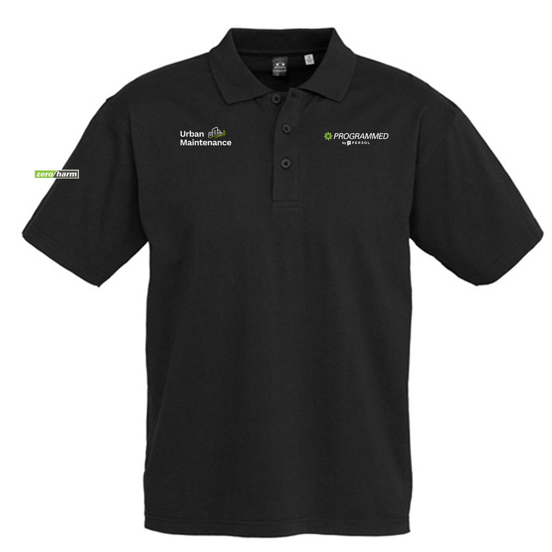 MENS ICE POLO - BLACK