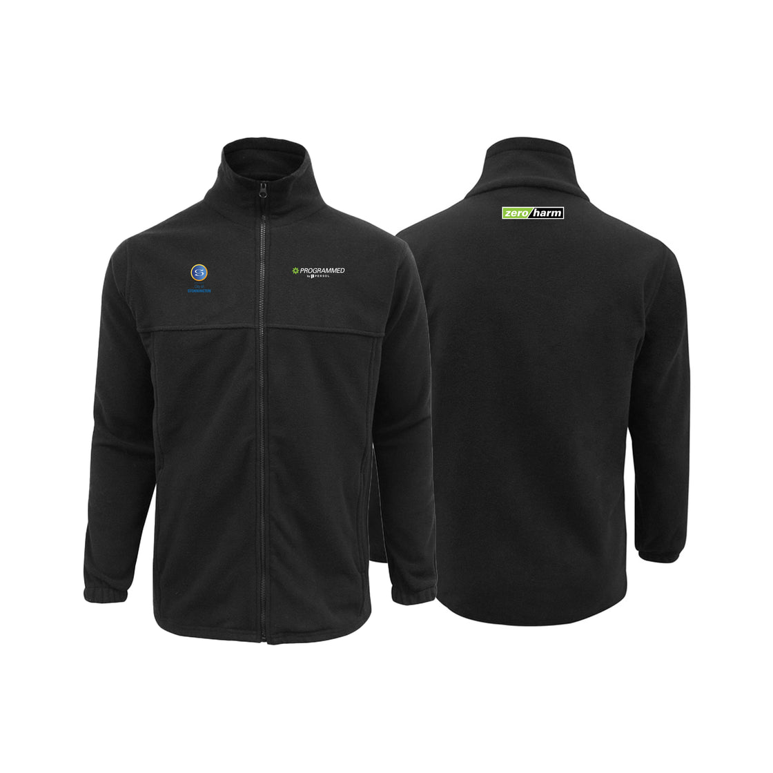 MENS PLAIN JACKET - BLACK