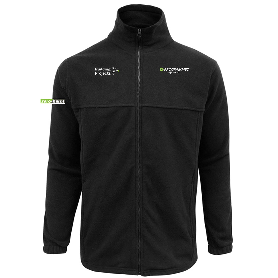 MENS PLAIN JACKET - BLACK