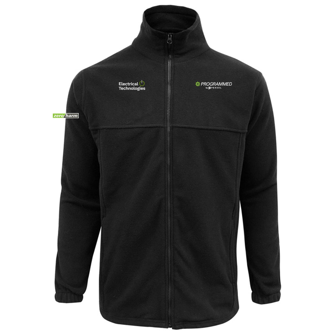 MENS PLAIN JACKET - BLACK