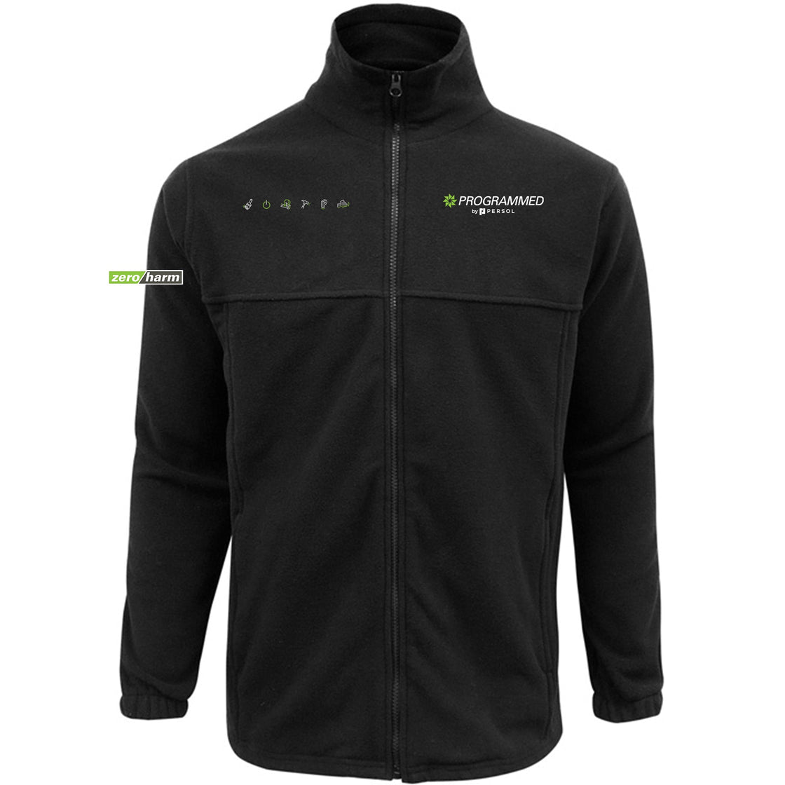 MENS PLAIN JACKET - BLACK