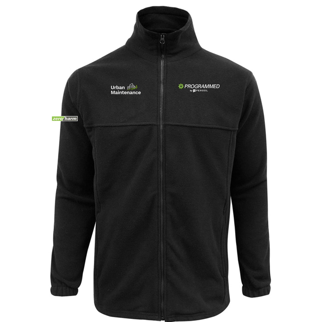 MENS PLAIN JACKET - BLACK