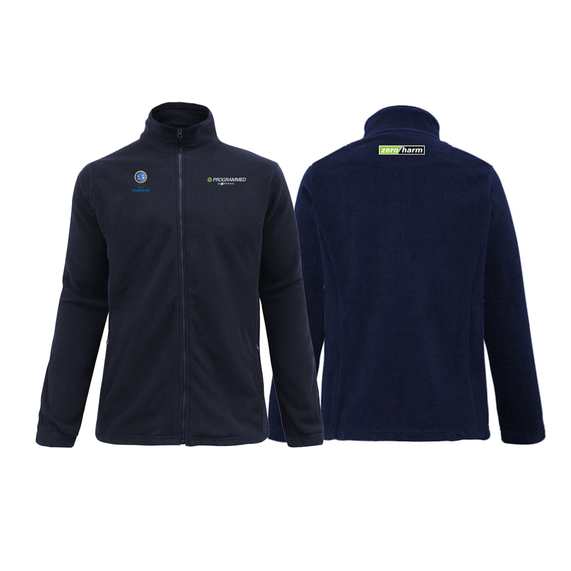 WOMENS PLAIN JACKET - NAVY