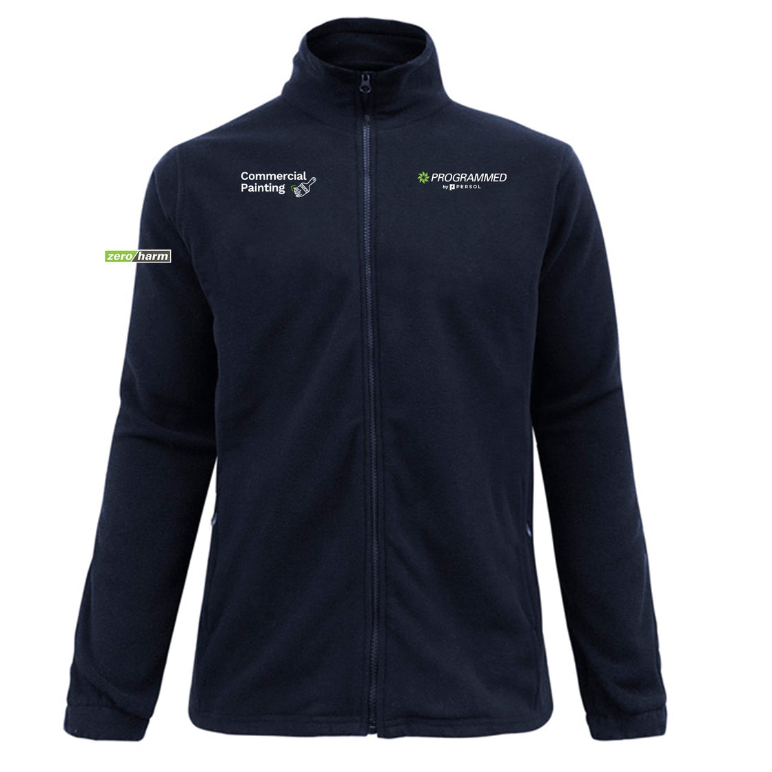 WOMENS PLAIN JACKET - NAVY