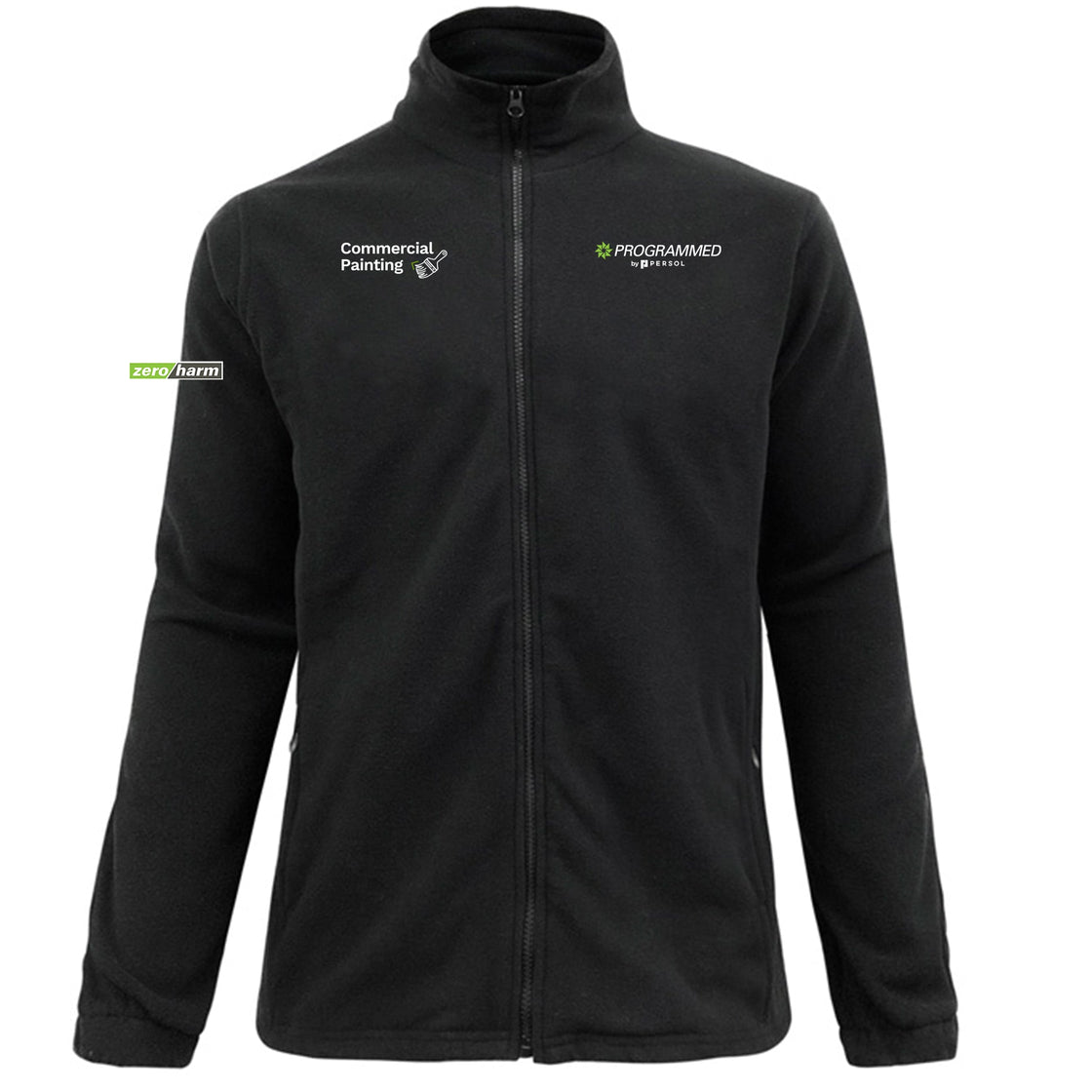 WOMENS PLAIN JACKET - BLACK