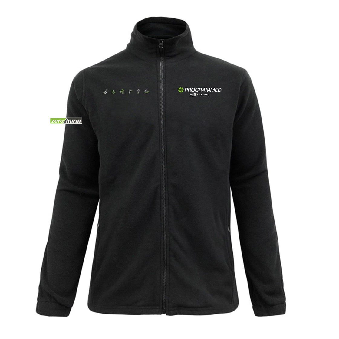 WOMENS PLAIN JACKET - BLACK