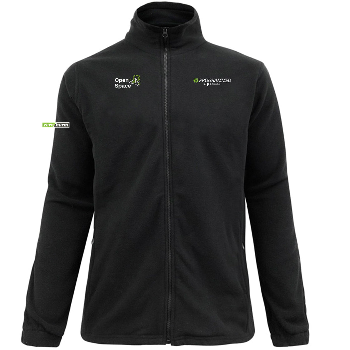 WOMENS PLAIN JACKET - BLACK
