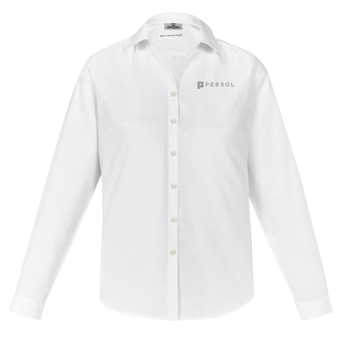 WOMENS MEMPHIS LONG SLEEVE SHIRT - MINERAL BLUE