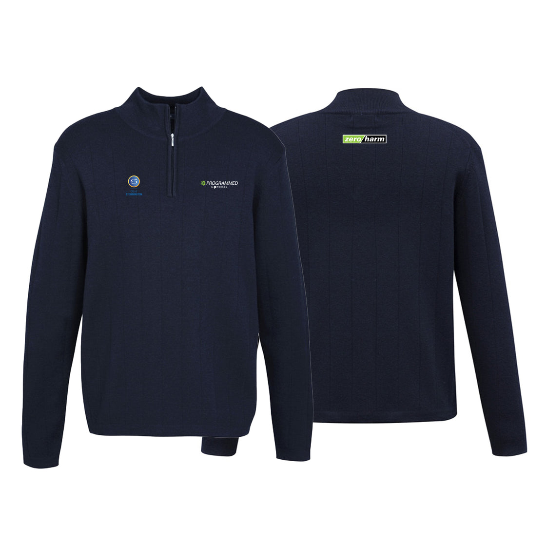 MENS 80/20 WOOL PULLOVER - NAVY