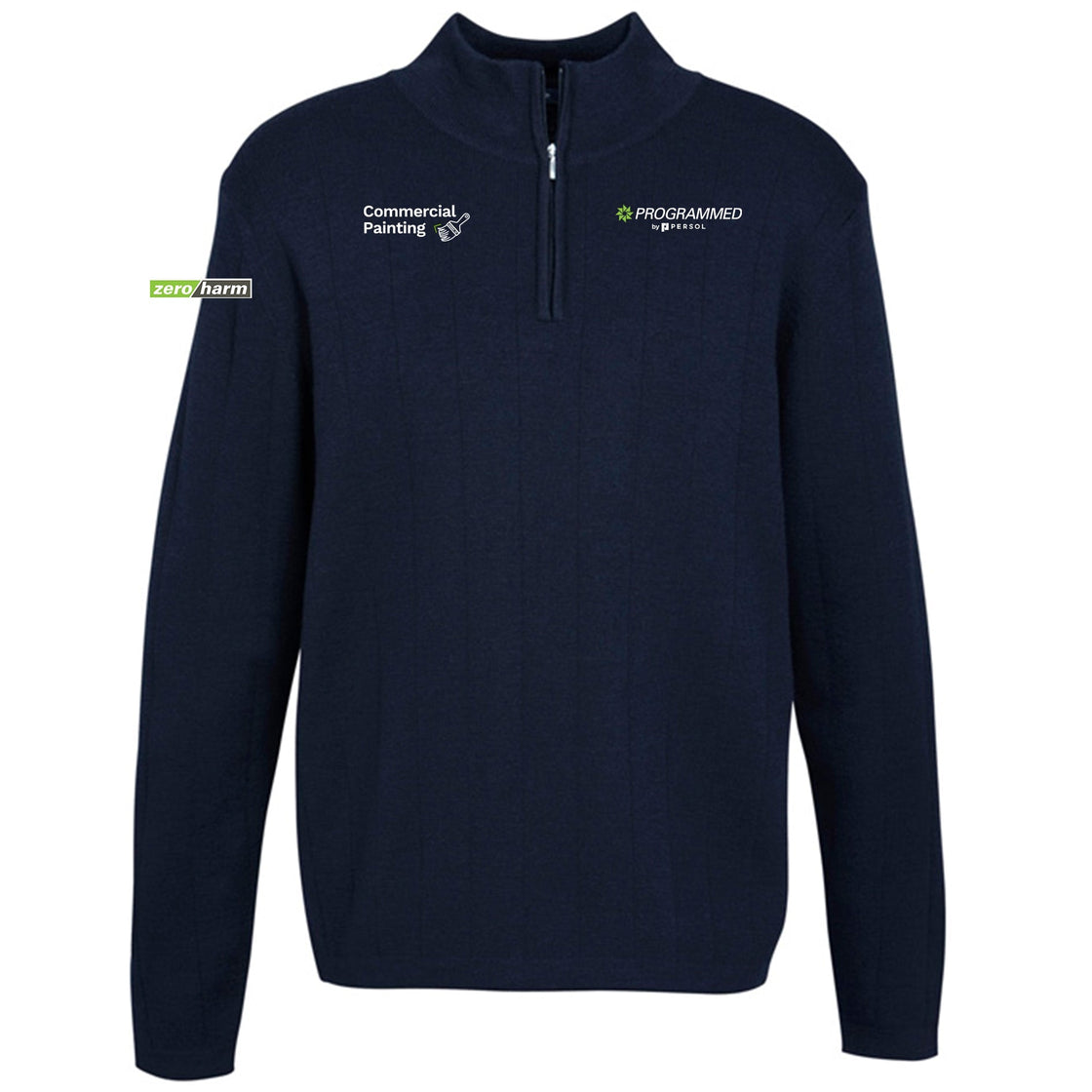 MENS 80/20 WOOL PULLOVER - NAVY