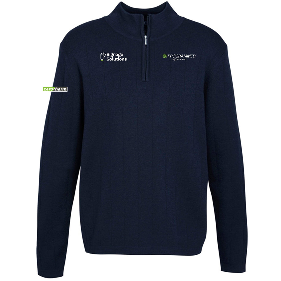 MENS 80/20 WOOL PULLOVER - NAVY