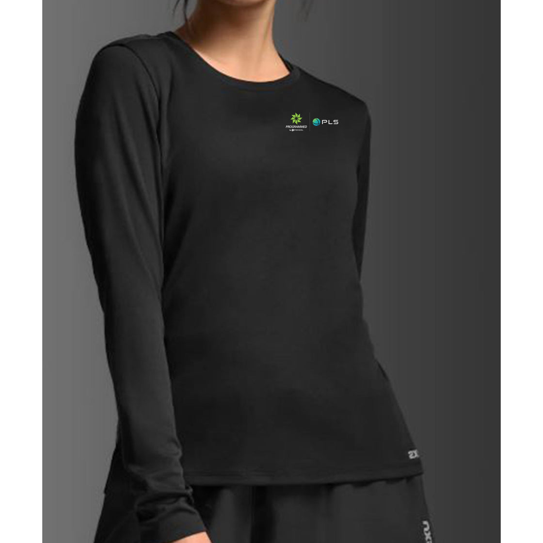 WOMENS AERO LONG SLEEVE TEE - BLACK