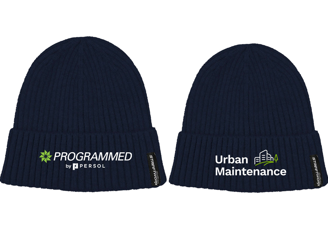UNISEX STREETWORX BEANIE - NAVY