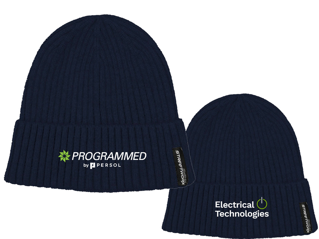 UNISEX STREETWORX BEANIE - NAVY