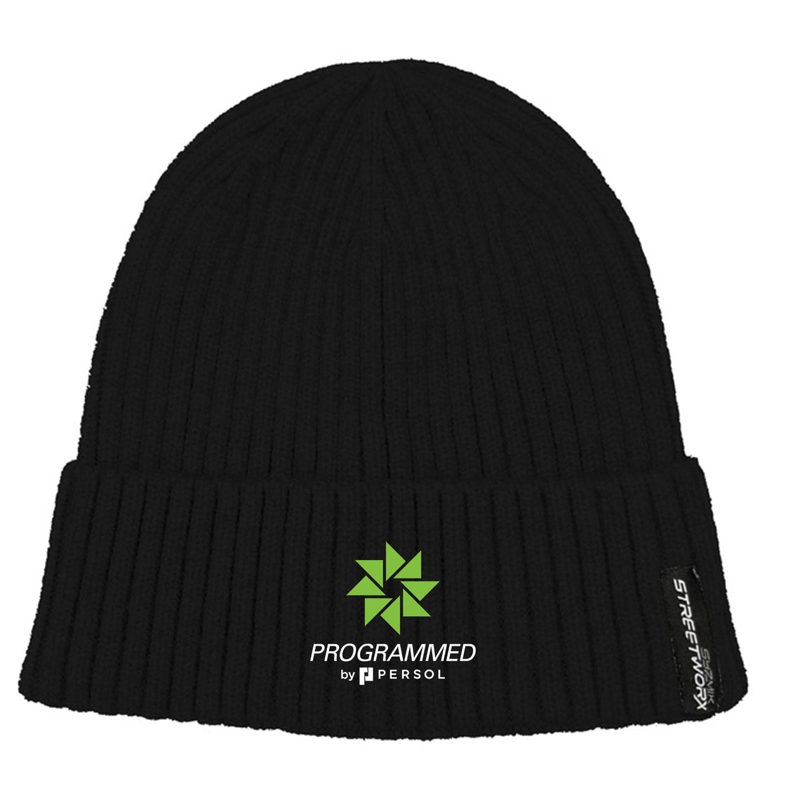 UNISEX STREETWORX BEANIE - BLACK