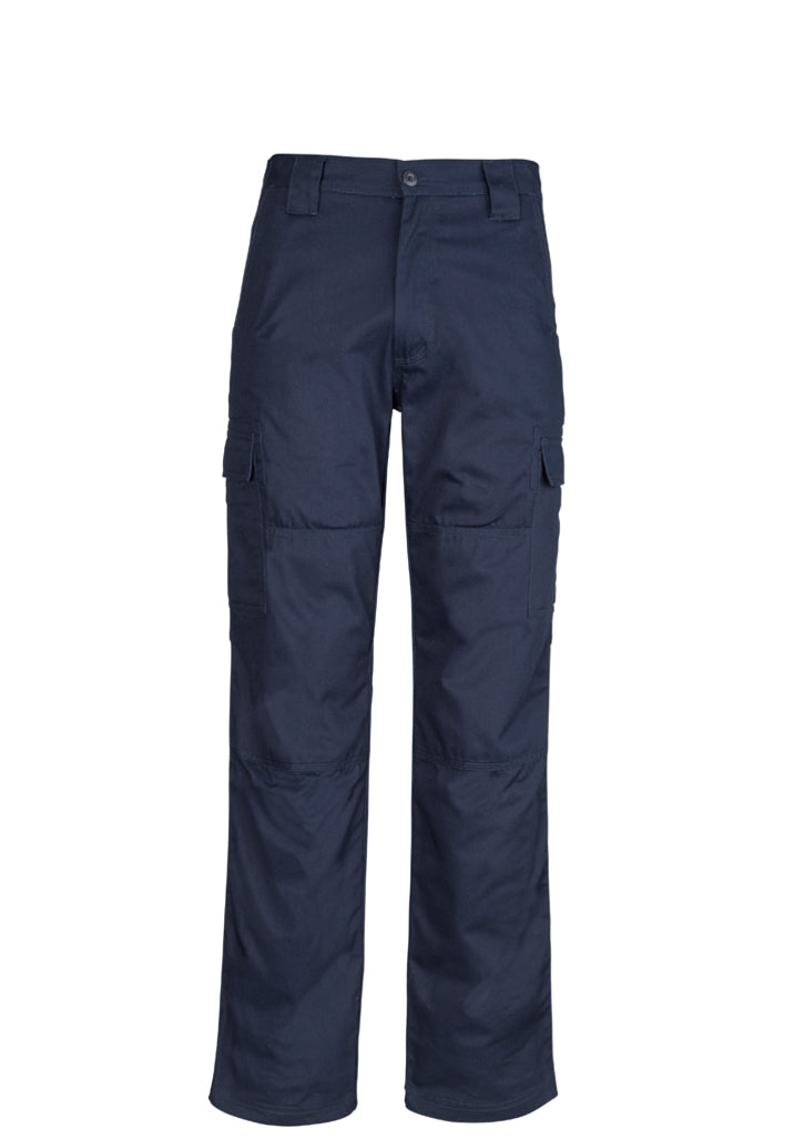 MENS MID-WEIGHT DRILL CARGO PANT - REGULAR - NAVY