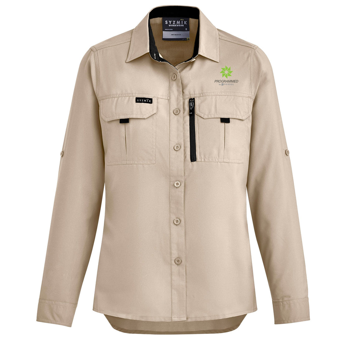 WOMENS OUTDOOR LONG SLEEVE SHIRT - SAND